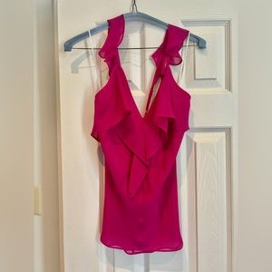Misa Los Angeles Fuschia Top